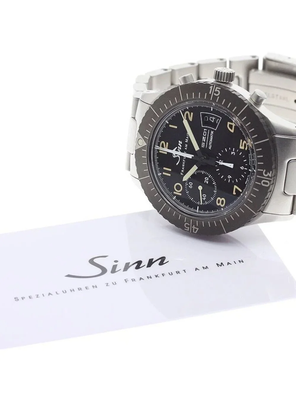 Sinn 156.1.E Military Chronograph